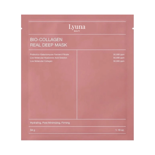 Maschera Bio - Collagene Riduci Rughe del 75% dopo 1 sola applicazione - Lyuna Beauty